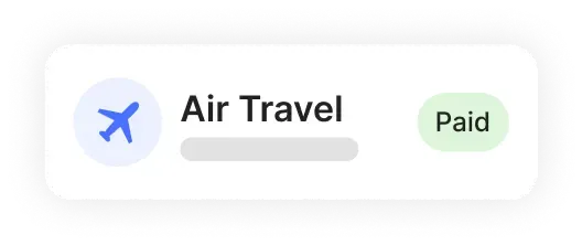 air travel notification