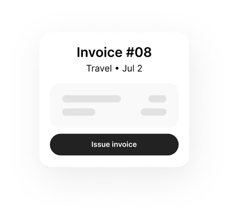 invoicing notification